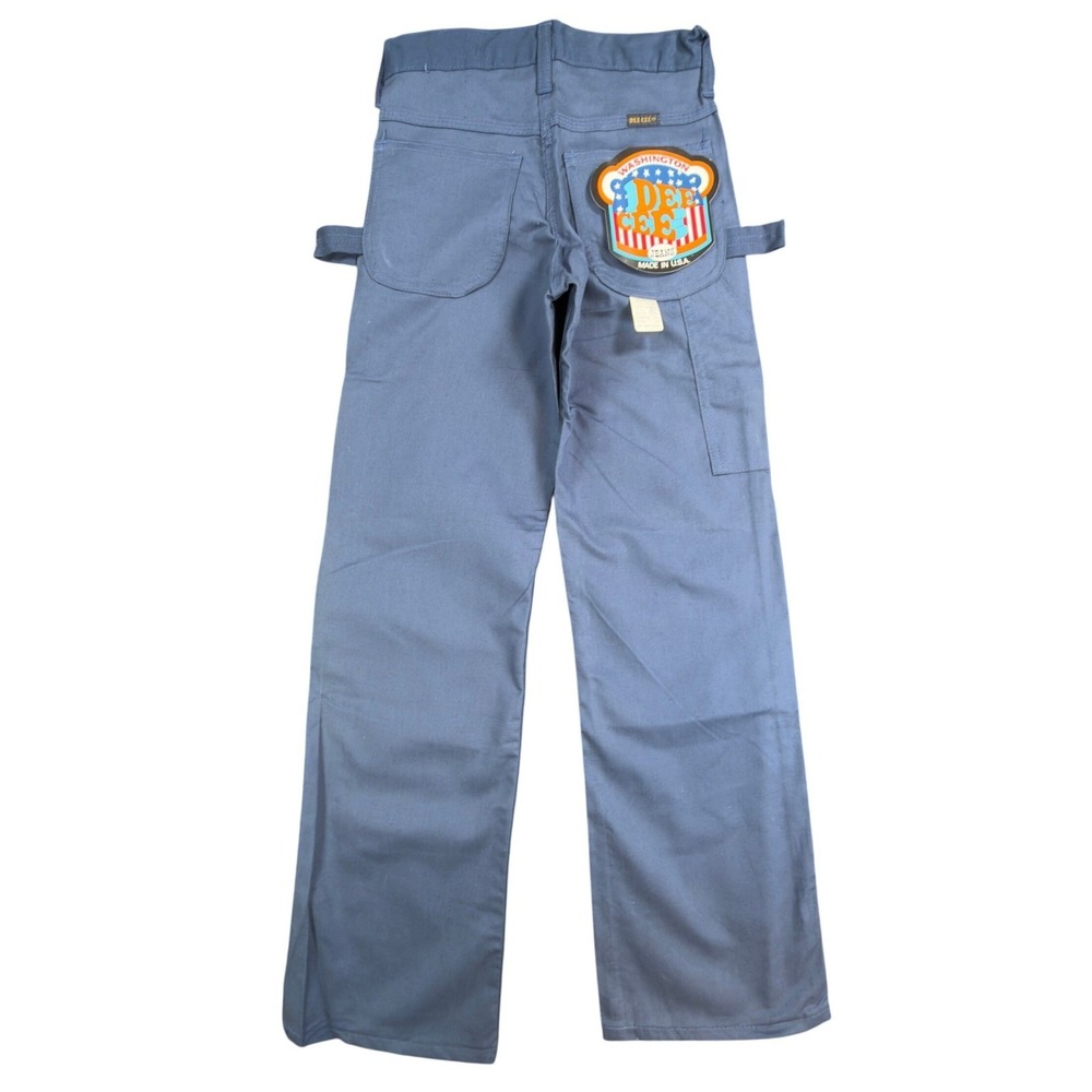 Dee Cee Vintage 70s Painter Pants Boys 12 Slim Blue USA Made NOS NWT 24x27
